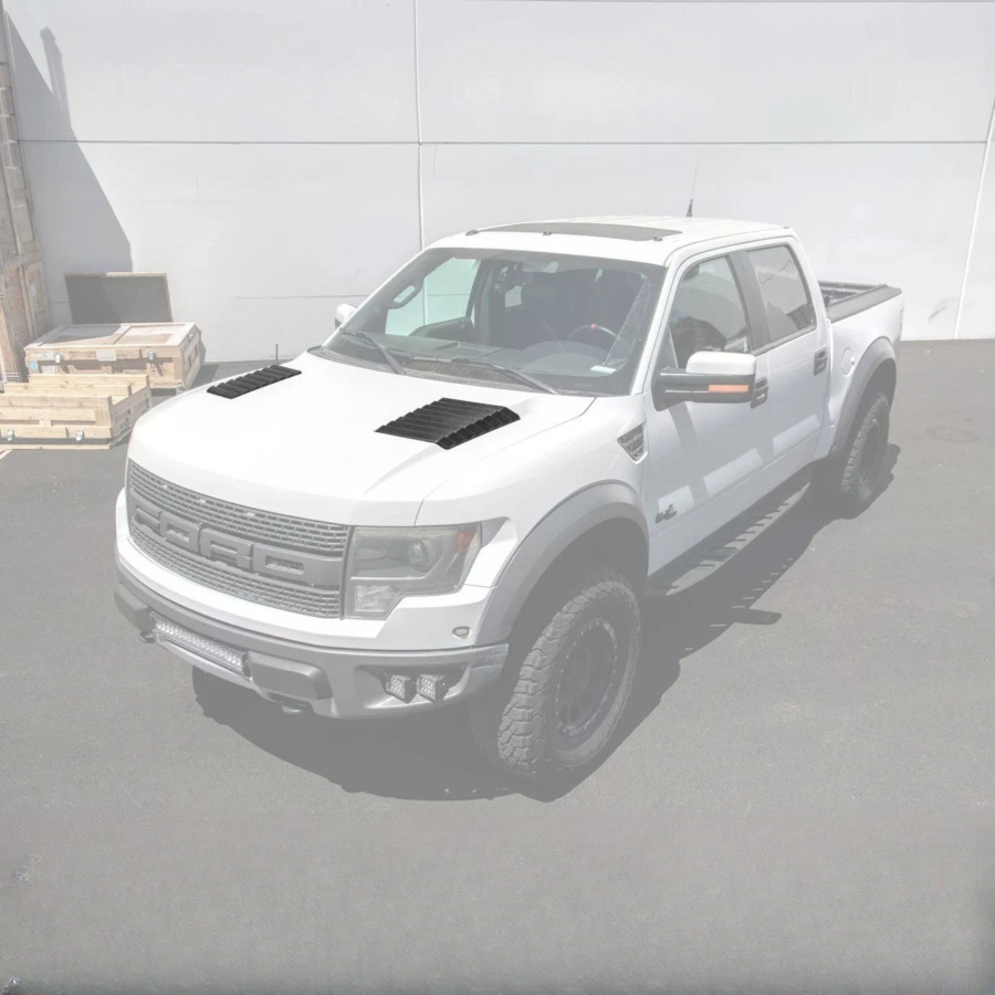 F-150 SVT Raptor Carbon Fiber Front Hood Vent - Image 2