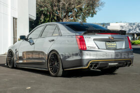 EOS 2016-19 Cadillac CTS-V Carbon Fiber Rear Trunk Wing Wickerbill Spoiler - Image 3