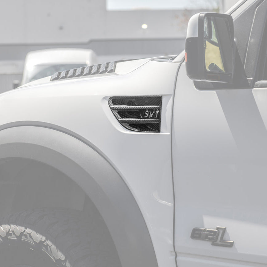 FFP 2010-14 Ford F-150 SVT Raptor Side Fender Vents - Image 2