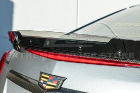 EOS 2016-19 Cadillac CTS-V Carbon Fiber Rear Trunk Wing Wickerbill Spoiler - Image 6