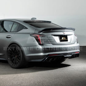 Extreme Online Store CT5 CT5-V Carbon Fiber Rear Roof Top Window Spoiler Kit for CT5-V - Image 5