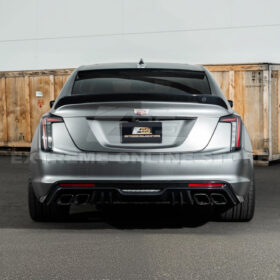 Extreme Online Store CT5 CT5-V Carbon Fiber Rear Roof Top Window Spoiler Kit for CT5-V - Image 6