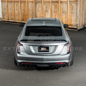 Extreme Online Store CT5 CT5-V Carbon Fiber Rear Roof Top Window Spoiler Kit for CT5-V - Image 7