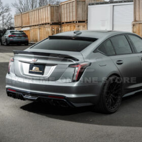 Extreme Online Store CT5 CT5-V Carbon Fiber Rear Roof Top Window Spoiler Kit for CT5-V - Image 9