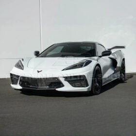EOS 2020-Up Corvette C8 DRY CARBON FIBER Sequential LED DRL Light Bar Bezel Insert - Image 4