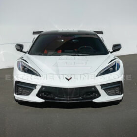 EOS 2020-Up Corvette C8 DRY CARBON FIBER Sequential LED DRL Light Bar Bezel Insert - Image 6