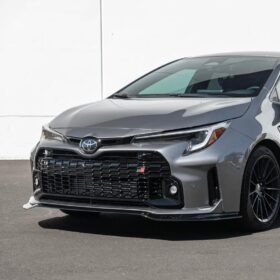 EOS 2023-2024 Toyota GR Corolla Carbon Fiber Front Lip Splitter - image 12