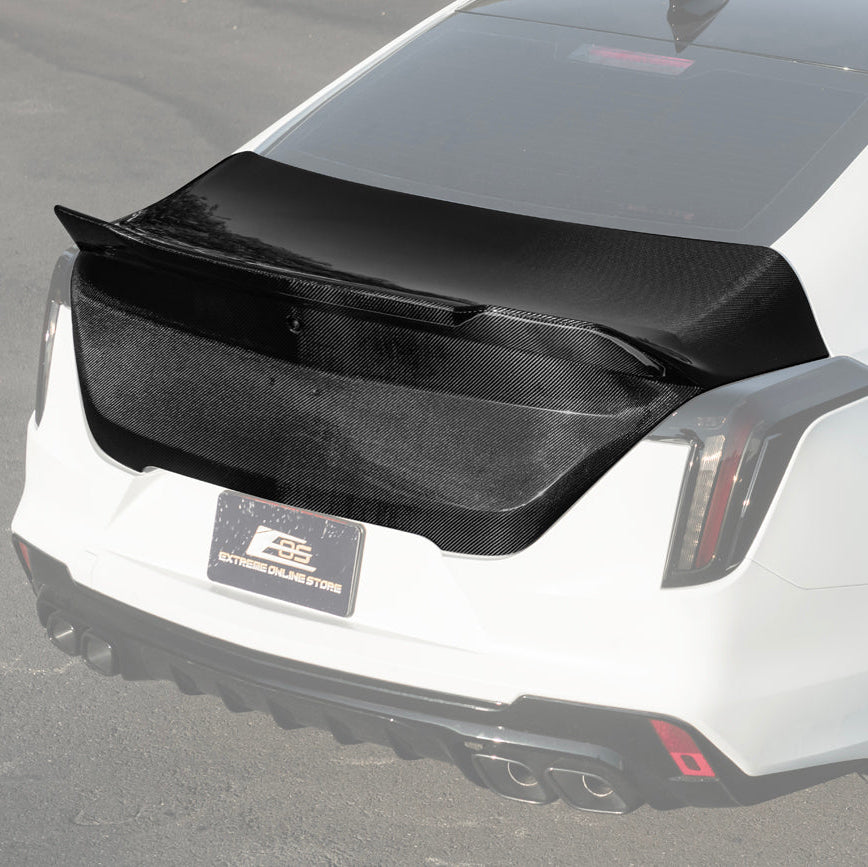 EOS 2020-Up Cadillac CT4 Rear Trunk w/ Integrated Blackwing Spoiler - Image 1