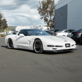 EOS 1997-04 Corvette C5 ZR1 Front Vented Lip Side Skirts Rear Spoiler - Image 4