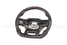 FFP 2021+ Ford F-150 Carbon Fiber Steering Wheel - Image 3