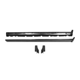 FFP 2010-14 Ford S197 Mustang GT500 Style Side Skirts Extension Pair - Image 2