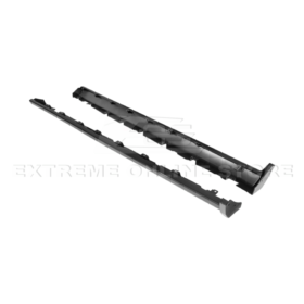 FFP 2010-14 Ford S197 Mustang GT500 Style Side Skirts Extension Pair - Image 5