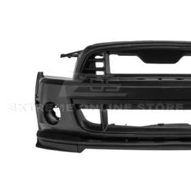 FFP 2010-14 Mustang S197 GT500 Style Front Bumper Cover Upper Lower Grille Lip - Image 5