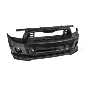 FFP 2010-14 Mustang S197 GT500 Style Front Bumper Cover Upper Lower Grille Lip - Image 4