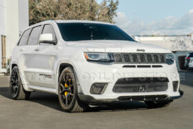 EOS 2017-21 Jeep Grand Cherokee SRT Trackhawk Carbon Fiber Front Lip Splitter - image 4