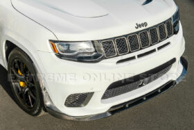 EOS 2017-21 Jeep Grand Cherokee SRT Trackhawk Carbon Fiber Front Lip Splitter - image 5