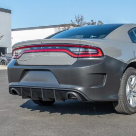 EOS 2015-Up Dodge Charger SRT Hellcat Conversion Rear Bumper Cover - image 12