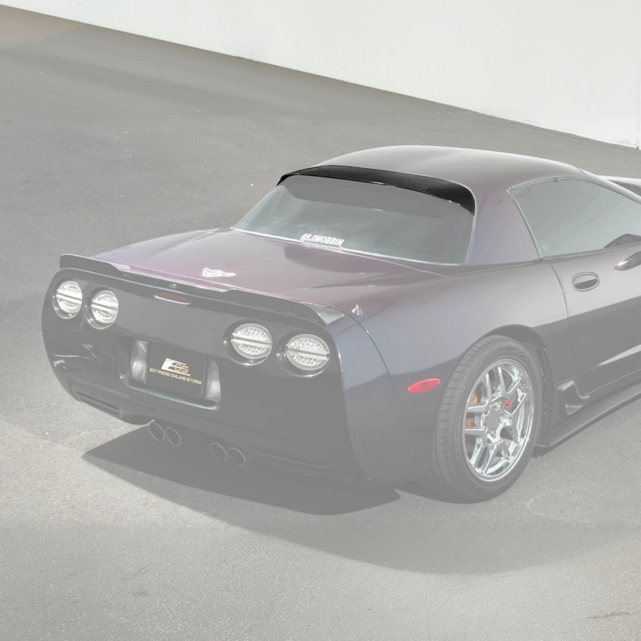 Extreme Online Store Corvette C5 Z06 EOS CARBON FIBER Rear Roof Wing Deck Lid Spoiler