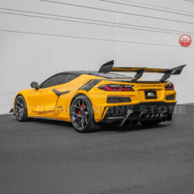 EOS ZR1 Package Corvette C8 Z06 / E-Ray DRY CARBON FIBER Rear Spoiler - Image 4