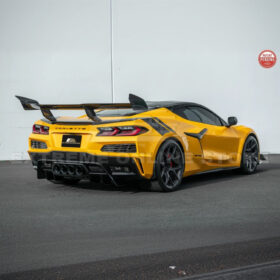 EOS ZR1 Package Corvette C8 Z06 / E-Ray DRY CARBON FIBER Rear Spoiler - Image 8