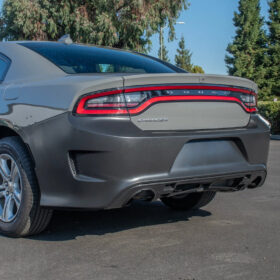 EOS 2015-Up Dodge Charger SRT Hellcat Conversion Rear Bumper Cover - image 1