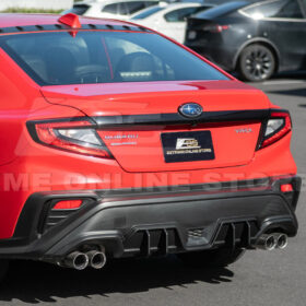 EOS 2022-Up Subaru WRX Add On Rear Bumper Diffuser - Image 5
