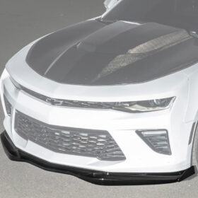EOS 2016-Up Camaro SS T6 Style Front Lip Splitter w/ Side End Cap - Image 3