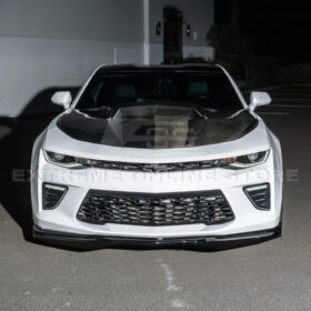 EOS 2016-Up Camaro SS T6 Style Front Lip Splitter w/ Side End Cap - Image 7