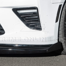 EOS 2016-Up Camaro SS T6 Style Front Lip Splitter w/ Side End Cap - Image 10