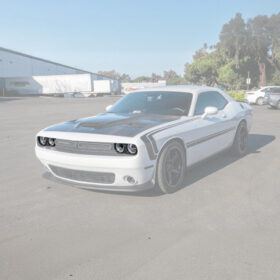 EOS 2015-23 Dodge Challenger Front Headlight Trim Cover Overlay - Image 2