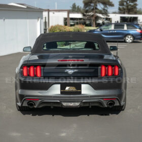 FFP 2015-17 Ford Mustang DRY CARBON FIBER Rear Tail Light Trim Bezel Cover Pair - Image 6