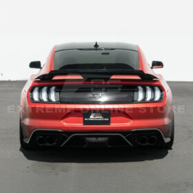 FFP 2018-23 Ford Mustang DRY CARBON FIBER Rear Tail Light Trim Bezel Cover Pair - Image 5