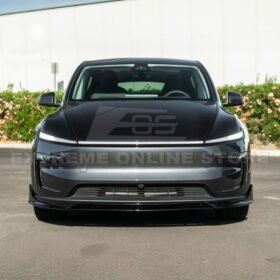 EOS 2025-Up Tesla Model Y Track Style 4 Pcs Front Bumper Lip Splitter - Image 6