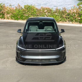 EOS 2025-Up Tesla Model Y Track Style 4 Pcs Front Bumper Lip Splitter - Image 7