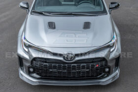 EOS 2023-2024 Toyota GR Corolla Carbon Fiber Front Lip Splitter - image 4