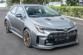 EOS 2023-2024 Toyota GR Corolla Carbon Fiber Front Lip Splitter - image 5