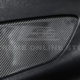 FFP 2015-23 Ford Mustang DRY CARBON FIBER Rear Seat Decorative Board Cover - Image 6