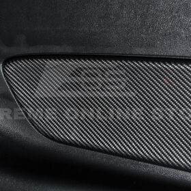 FFP 2015-23 Ford Mustang DRY CARBON FIBER Rear Seat Decorative Board Cover - Image 8