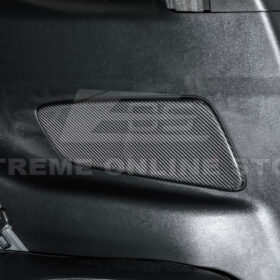 FFP 2015-23 Ford Mustang DRY CARBON FIBER Rear Seat Decorative Board Cover - Image 5