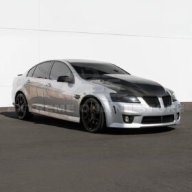 EOS 2008-09 Pontiac G8 CARBON FIBER Replacement Front Bumper Cowl Hood Cover - Image 7