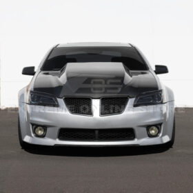 EOS 2008-09 Pontiac G8 CARBON FIBER Replacement Front Bumper Cowl Hood Cover - Image 5