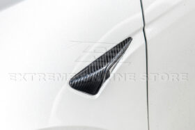 EOS 2020-23 Tesla Model 3 & 20-24 Y Carbon Fiber Exterior Door Camera Covers - image 6