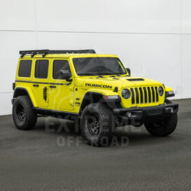 Extreme Online Store Jeep Wrangler JL Carbon Steel Black Top Roof Cargo Rack - Image 18
