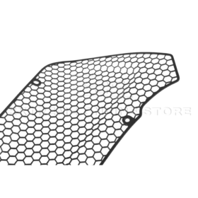 Extreme Online Store Corvette C8 Z06 Aluminum Black Rear Side Intake Mesh Grille Inserts for C8 Corvette - Image 22