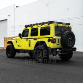 Extreme Online Store Jeep Wrangler JL Carbon Steel Black Top Roof Cargo Rack - Image 50
