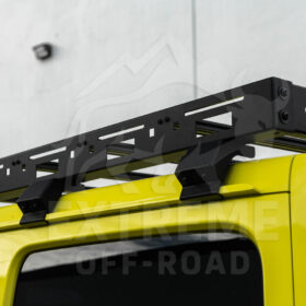 Extreme Online Store Jeep Wrangler JL Carbon Steel Black Top Roof Cargo Rack - Image 56