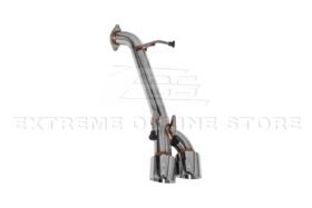 EOS 2018-2024 Toyota Camry SE Muffler Delete Single Exit Axle Back Dual Tips Exhaust - Image 7