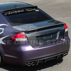 EOS 2008-09 Pontiac G8 Carbon Fiber Replacement Rear Trunk w/ Integrated Spoiler - Image 4