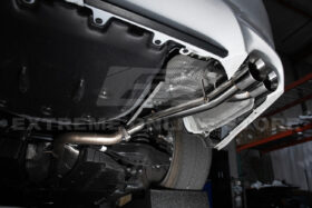 EOS 2018-2024 Toyota Camry SE Muffler Delete Single Exit Axle Back Dual Tips Exhaust - Image 3