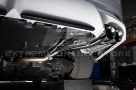 EOS 2018-2024 Toyota Camry SE Muffler Delete Single Exit Axle Back Dual Tips Exhaust - Image 4